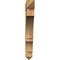 Ekena Millwork Balboa Arts & Crafts Smooth Bracket, Western Red Cedar, 3 1/2"W x 28"D x 28"H BKT04X28X28BOA03SWR - alternate 2